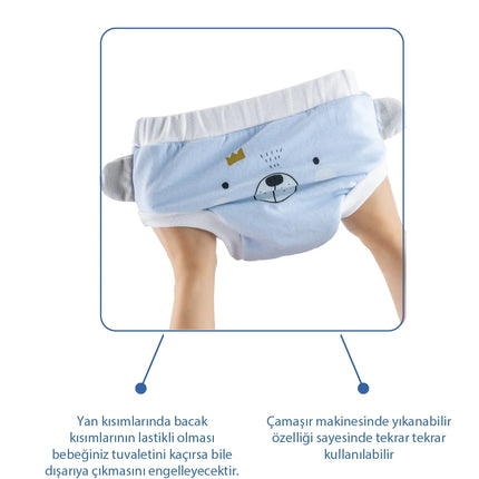 Babyjem Soft Alıştırma Külodu Mavi 3 Yaş