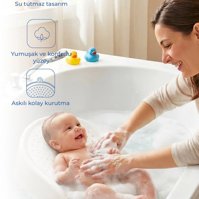 Babyjem Soft Banyo Desteği Bebek Yıkama Yardımcısı Kum Beji