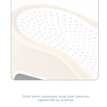 Babyjem Soft Banyo Desteği Bebek Yıkama Yardımcısı Kum Beji
