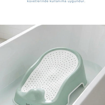 Babyjem Soft Banyo Desteği Bebek Yıkama Yardımcısı Soft Yeşil