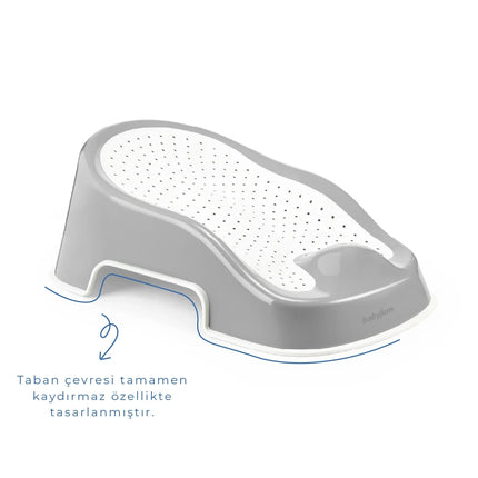 Babyjem Soft Banyo Desteği Bebek Yıkama Yardmcısı Soft Gri
