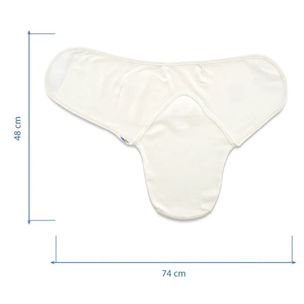 Babyjem Soft Pratik Penye Kundak Ekru %100 Pamuk