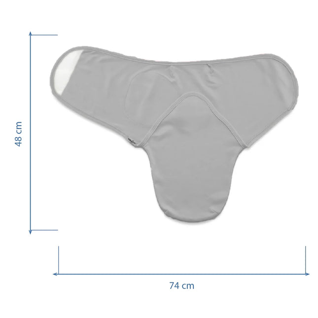 Babyjem Soft Pratik Penye Kundak Gri %100 Pamuk