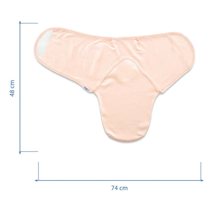 Babyjem Soft Pratik Penye Kundak Somon %100 Pamuk