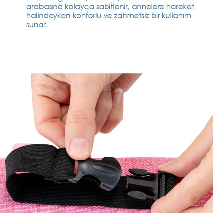 Babyjem Termal Biberon Koruyucu Pembe
