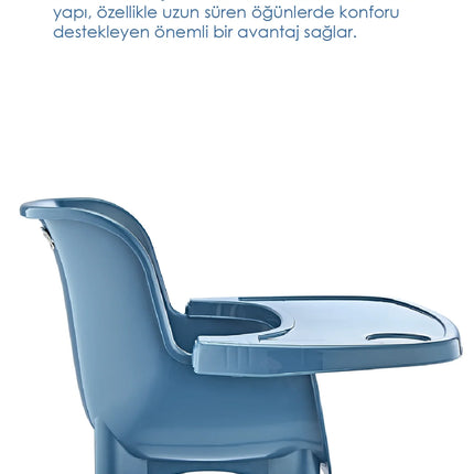 Babyjem XSoft Mama Sandalyesi İndigo Mavi