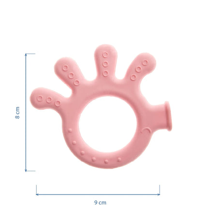Babyjem Yumuşak Diş Kaşıyıcı Ahtapot Pembe