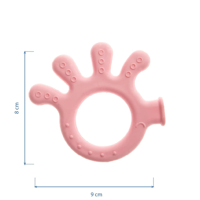 Babyjem Yumuşak Diş Kaşıyıcı Ahtapot Pembe