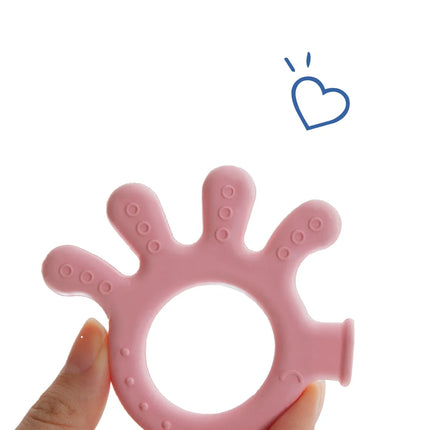 Babyjem Yumuşak Diş Kaşıyıcı Ahtapot Pembe