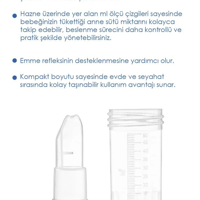 Babyjem Yumuşak Uçlu Anne Süt Kaşığı