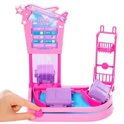 Barbie Bagaj Teslim Noktası Oyun Seti