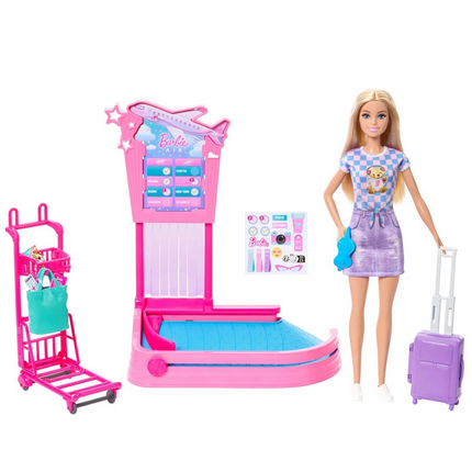 Barbie Bagaj Teslim Noktası Oyun Seti