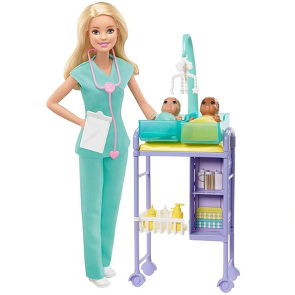 Barbie Bebek Doktoru Seti