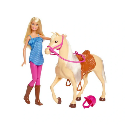 Barbie Bebek ve Güzel Atı Oyun Seti