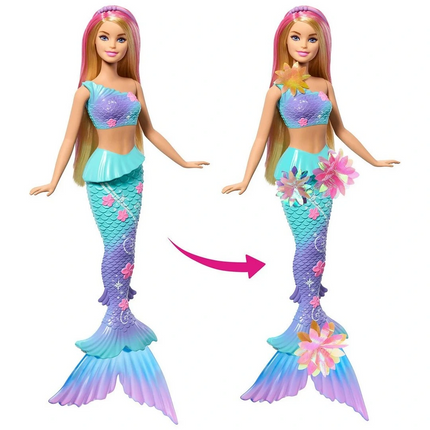Barbie Büyülü Çiçekler Deniz Kızı