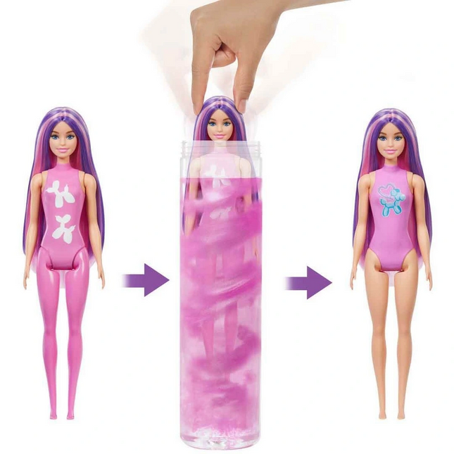 Barbie Color Reveal Balondan Hayvan Figürleri Serisi Sürpriz Paket