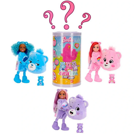 Barbie Cutie Reveal Sevimli Ayıcıklar Bebek Serisi Sürpriz Paket