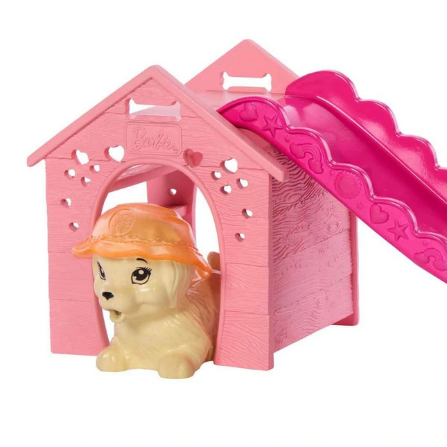 Barbie Köpekçikle Havuz Partisi Oyun Seti