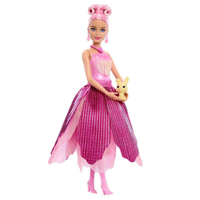 Barbie Petal Pop Barbie Bebek ve Aksesuarları Lale Oyun Seti