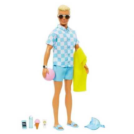 Barbie Plaj Günü Bebeği Ken HPL74