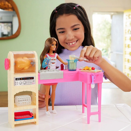 Barbie Teresa ve Mutfağı Oyun Seti