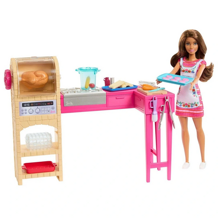 Barbie Teresa ve Mutfağı Oyun Seti