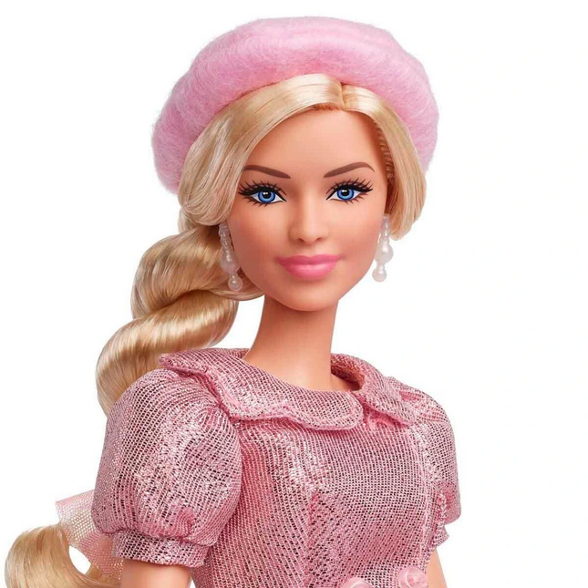 Barbie The Movie Pembe Bereli Barbie Bebek