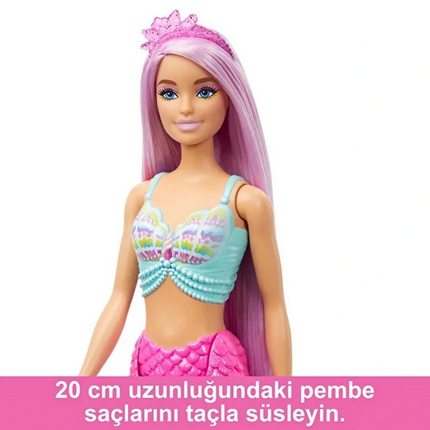 Barbie Uzun Saçlı Muhteşem Deniz Kızı