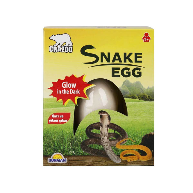 Glow-in-the-Dark Snake Egg Excavation Kit