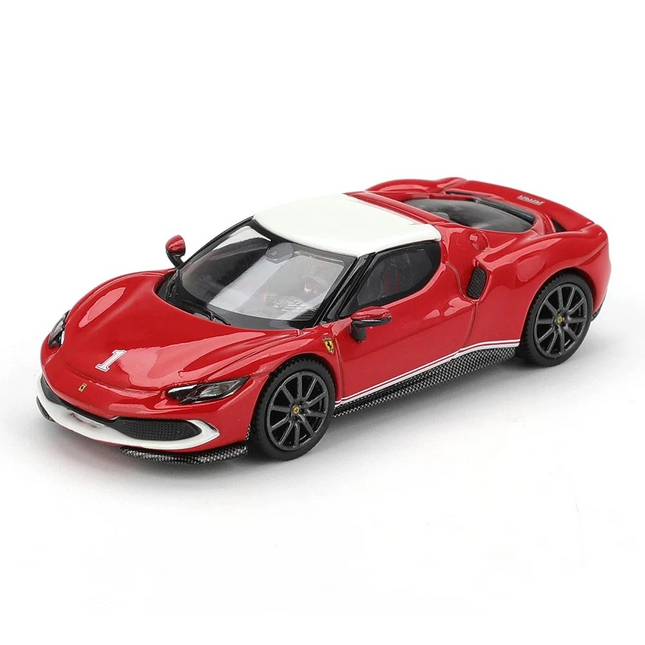 BBR Model Mini GT 1/64 Ferrari 296 GTB Asseto Fiorano F2004 Tribute Livery