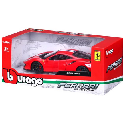 Bburago 1:24 Ferrari 488 Pista Model Araba