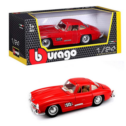Bburago 1:24 Mersedes Benz 300SL 1954 Model Araba