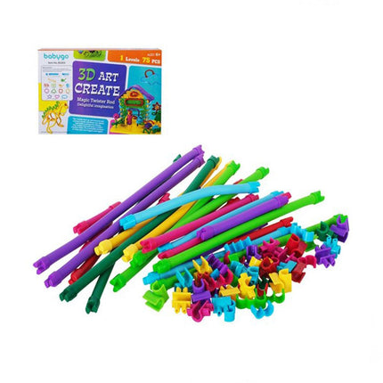 Babygo Constructor Twisting Creation 3D Building Set