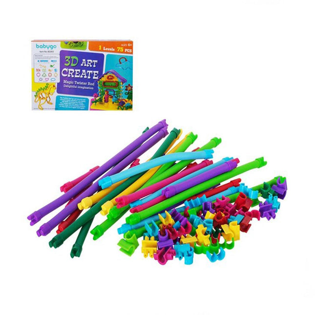 Babygo Constructor Twisting Creation 3D Building Set