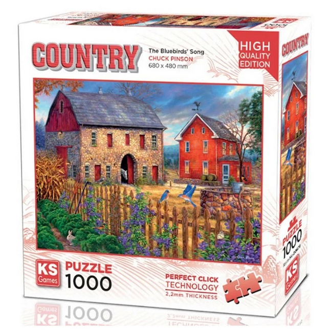 Ks Games Bluebirds's Song Puzzle 1000 Pieces 20676