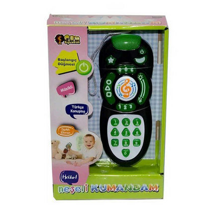 My Battery-Operated Musical Smart Remote Control