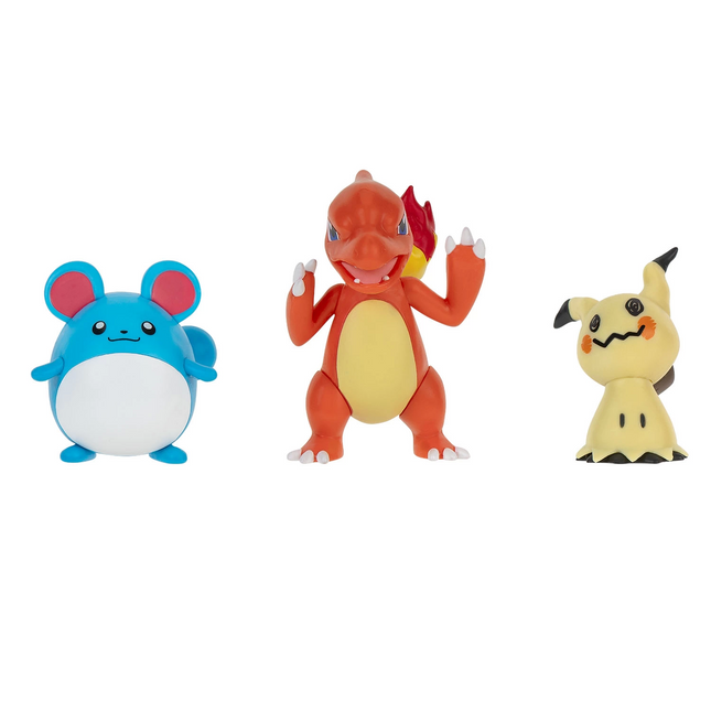 Pokemon Battle 3-Piece Figure Set