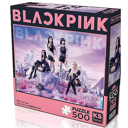 KS Games Black Pink Puzzle 500 Pieces 20069