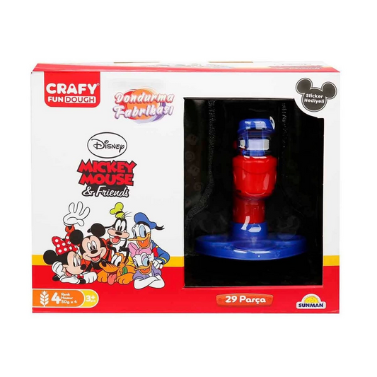 Mickey Mouse and Friends Ice Cream Factory Play Dough Set 200g 29 Pieces