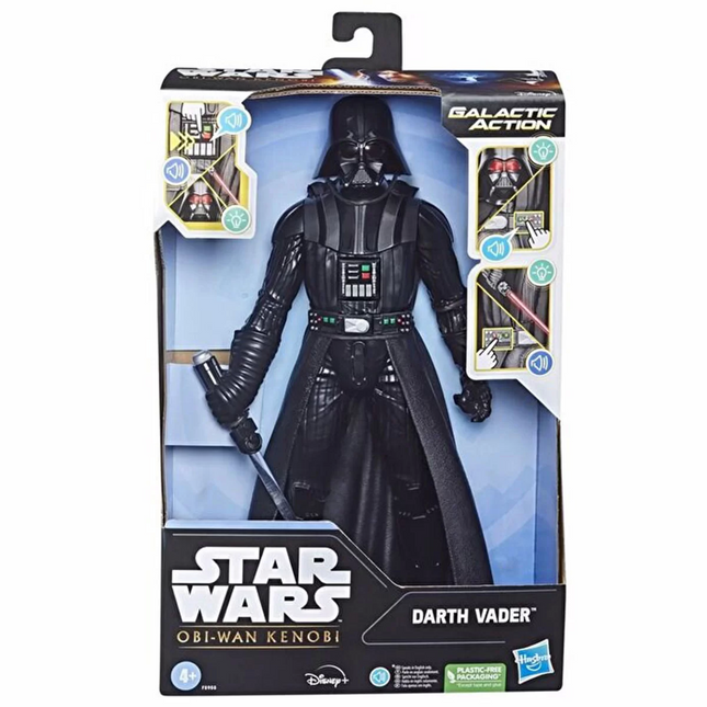 Star Wars Galactic Action Obi-wan Kenobi Darth Vader Figure F5955