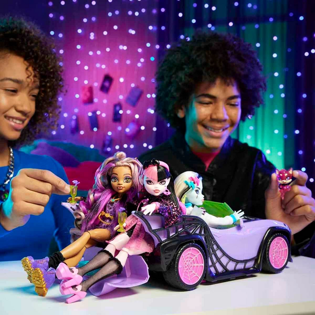 Monster High Ghoul Mobile Flashy Car HHK63