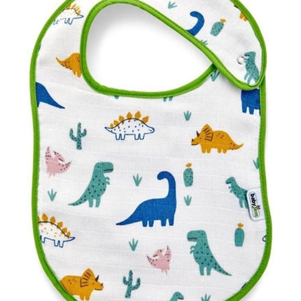 Babyjem Bebek Müslin Mama Önlüğü Dino Outlet
