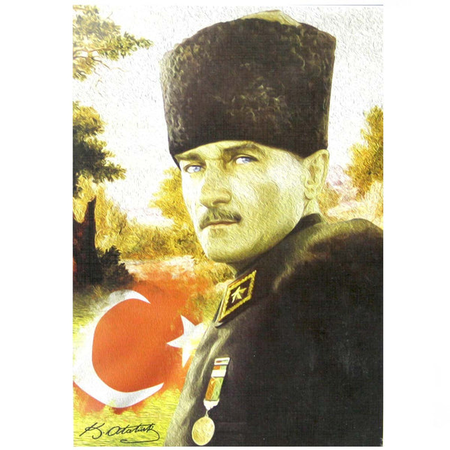 Ataturk Portrait 500 Piece Puzzle