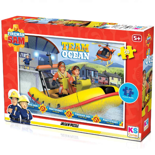 KS Fireman Sam 50 Piece Puzzle