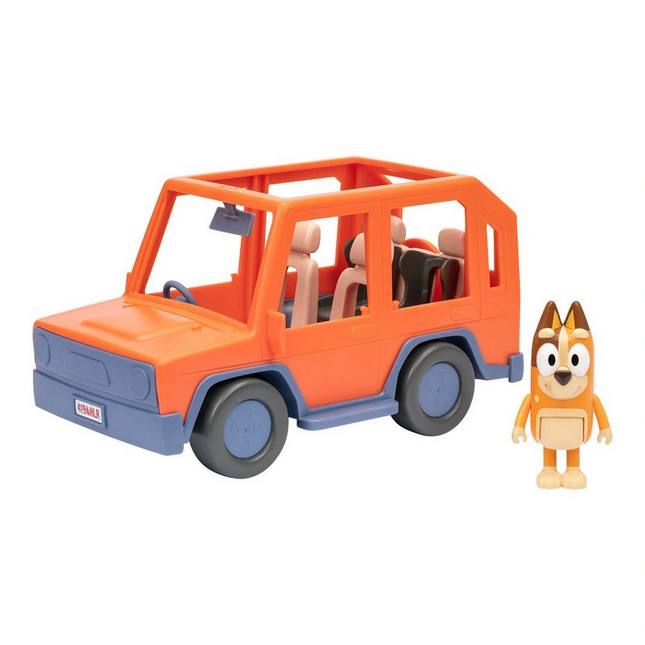 Bluey 4x4 Büyük Araç ve Chilli Figür Set