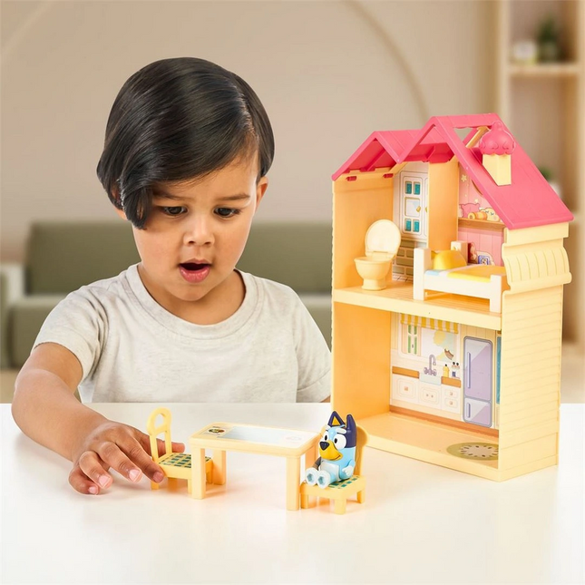 Bluey Mini Ev ve Figür Oyun Seti