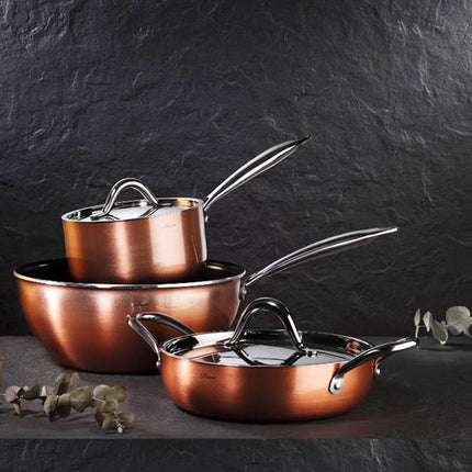 Brioni Copperfield 24 Cm Basık Tencere