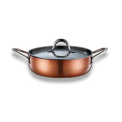 Brioni Copperfield 24 Cm Basık Tencere