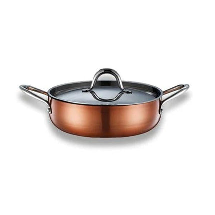 Brioni Copperfield 28 Cm Basık Tencere