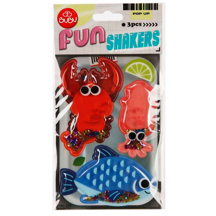 Bu-Bu Pop-Up Stickers Balık